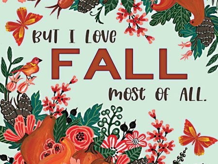 CIN2557 - I Love Fall - 12x12 Online Hot Sale