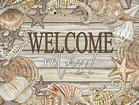 CIN2407 - Beach Welcome and Relax - 18x12 Cheap