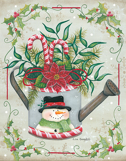 KEN1153 - Christmas Watering Can - 12x16 For Sale