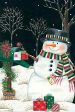 KEN1150 - Mailbox & Snowman - 12x18 Online Hot Sale