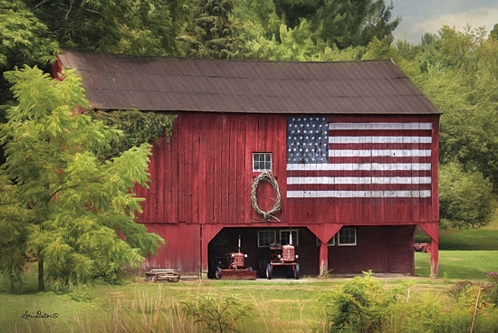 LD668 - Patriotic Farmer - 18x12 For Cheap