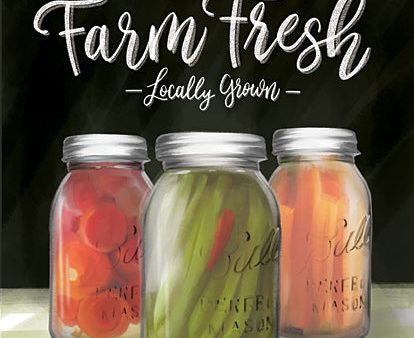 FEN346 - Farm Fresh Veggies    - 12x16 For Discount