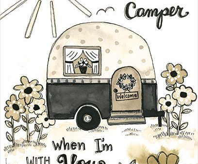 ALP2006 - I m A Happy Camper When I m With You - 12x16 Supply